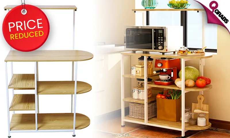 DIY 6-Tier Microwave Shelf!